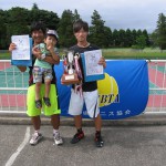 男子優勝　穐山、岡村